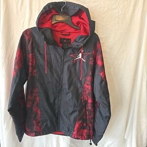 Nike Men's Air Jordan Legacy AJ6 Full Zip Jacket Black DD5233-010 Sz XS Retro